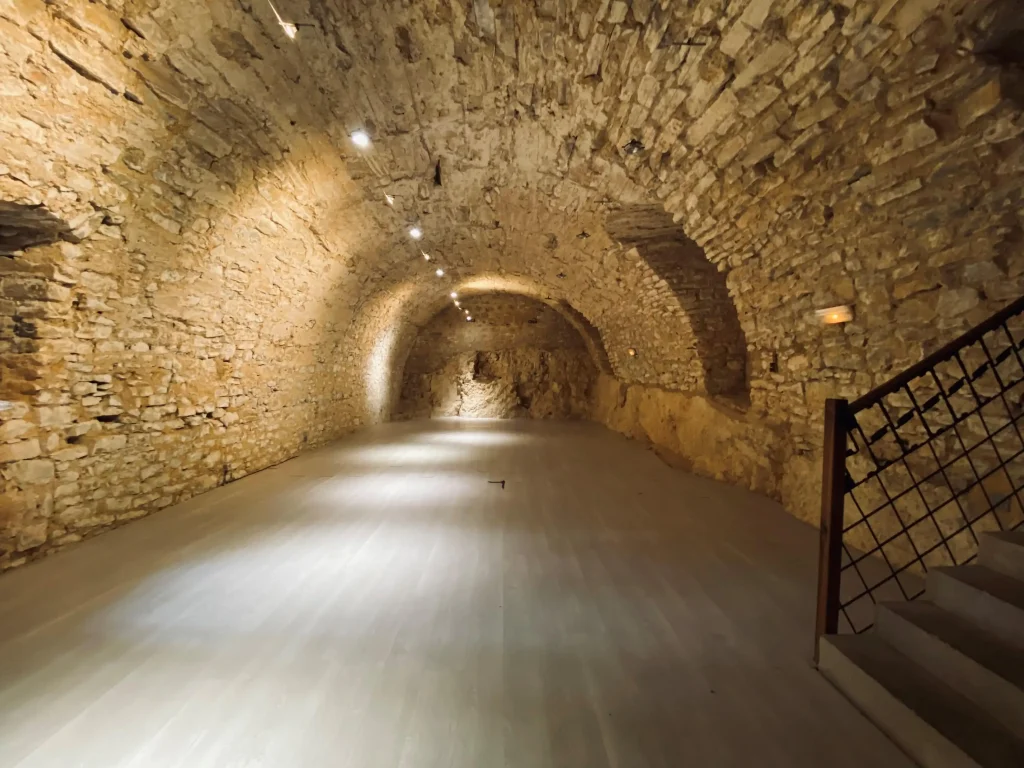 Première Cave voutée_Chateau de Roussillon